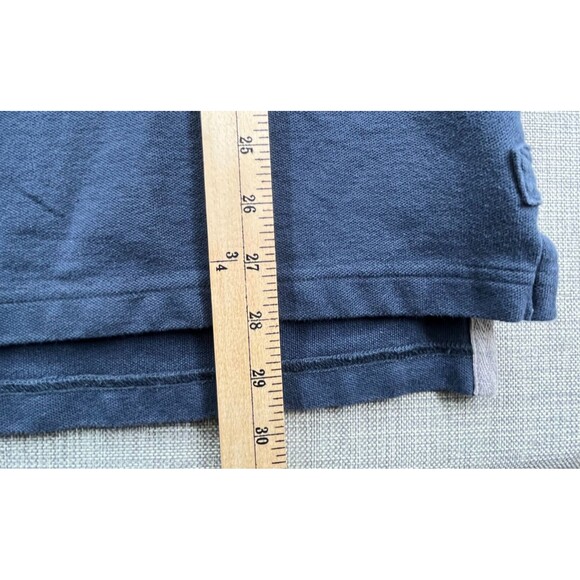 Duluth Trading Co Polo Men's Large Navy with Pocket 23" x 28" 100% Cotton - Picture 11 of 14